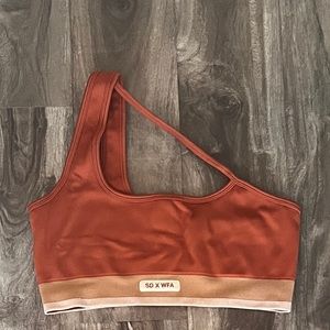 Sarah’s Day x White Fox Active Sahara Seamless Sports Bra Burnt Clay